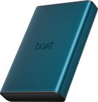 boAt 10000 mAh 22.5 W Compact Pocket Size Power Bank(Steel Blue, Lithium Polymer, Fast Charging, Quick Charge 3.0 for Mobile, Tablet, Earbuds)