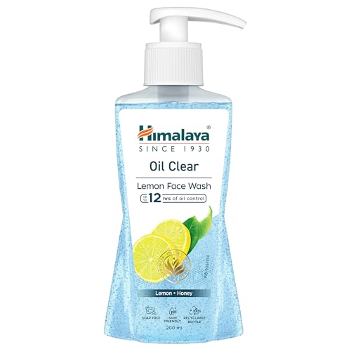 Himalaya Oil Clear Lemon Face Wash, 200ml (Pack of 3)