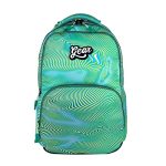 Gear Harmony Moire 30 L Water Resistant School Bag/Kids Bag/Casual Standard 3 Compartment Backpack/Daypack/College Bag For Girls/Boys/Women/Men (Green)