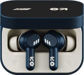 GOBOULT Tenet 75Hrs Battery, App Support, Dual Pairing, Quad Mic ENC, Boosted Bass, 5.4v Bluetooth(Midnight Blue, True Wireless)