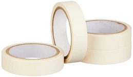 Amazon Brand – Solimo Masking Tape – 24mm 20 mtrs – Pack of 4