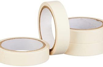 Amazon Brand – Solimo Masking Tape – 24mm 20 mtrs – Pack of 4