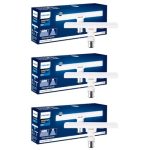 Philips 9W LED T-Bulb | Bulb Base : B22, Colour : Cool Day Light, Pack of 3