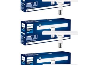 Philips 9W LED T-Bulb | Bulb Base : B22, Colour : Cool Day Light, Pack of 3