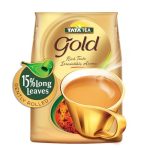 Tata Tea Gold, Assam teas with Gently Rolled Aromatic Long Leaves, Rich & Aromatic Chai, Black Tea, 1.5kg