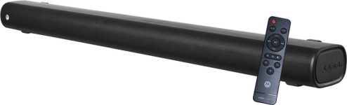 MOTOROLA AmphisoundX with HDMI Arc 100 W Bluetooth Soundbar(Metallic Grey, 2.0 Channel)