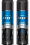 LAYER’R Shot Thunder Deodorant Spray  –  For Men(240 ml, Pack of 2)
