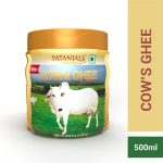 PATANJALI Pure Danedar Cow Ghee with Rich Aroma, Natural & Healthy, 500ml Pet Jar Plastic Bottle(500 ml)