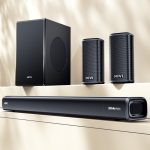 Mivi Fort H750 Soundbar, 750 Watts, Dolby Audio, 5.1 Channel, Multi-Input & EQ Modes 750 W Bluetooth Soundbar(Black, 5.1 Channel)
