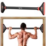 Lifelong Adjustable Pull-Up Bar for Home Gym | No Screws Hanging Bar, Adjustable Length (74-97cm), Doorway Chin-Up Bar, Gym Equipment for Men Workout, Strength Training, Weight Capacity (200kg)