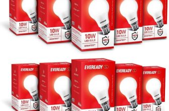 EVEREADY 10 W Basic Standard B22 LED Bulb(White, Pack of 10)