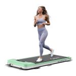 Cockatoo Smartpad 3.0 (3HP Peak) Walking Pad for Home, Remote Control, Max User Weight 100 Kg Walking, Walkpad with Manual Adjustable 2 Incline Levels and 0.8-8 Km/Hr Speed Range, White and Green