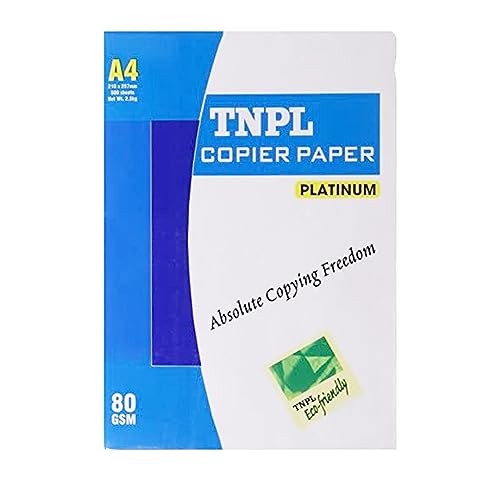 TNPL A4 COPIER PAPER 80 GSM 500 SHEETS – 1 REAM