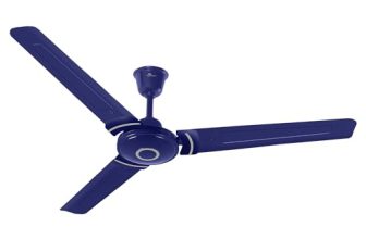RR Signature 1200 MM Morpheus Deco High Speed Ceiling Fan for Home & Office, 35% Energy Saving, Designer Ceiling Fan, 2 Year Warranty (Oxford Blue)