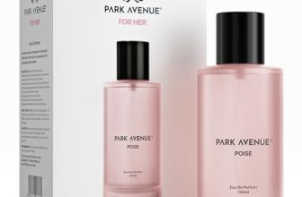 Park Avenue Poise Women EDP 100ml | Long Lasting Perfume for Woman | Orange, Jasmine, Amber & Vanilla Leather |Fresh and Spicy, Floral Fragrance
