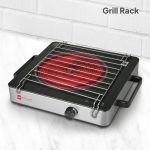 CELLO 2200 W Infrared Cooktop Touch Panel(Black, Trion Infrared Stove 2200W | 3.5MM Crystal Top Glass, 4KV Surge Protection)