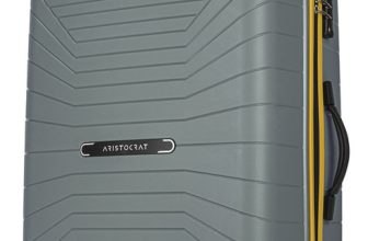 ARISTOCRAT Carnival Pro Polypropylene | Trolley Bag With TSA Lock Check-in Suitcase 8 Wheels – 30 Inch