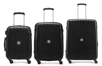 ARISTOCRAT Armstrong 3 (Small 53cm|Medium 65cm|Large 78cm) – Trolley Bag Cabin & Check-in Set 4 Wheels – 31 Inch
