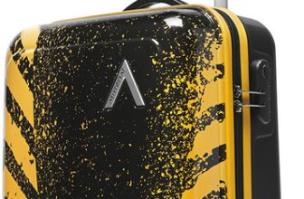 ARISTOCRAT by VIP Crossway Polycarbonate | Trolley Bag With Combination Lock Cabin Suitcase 8 Wheels – 21 Inch