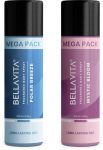 BELLAVITA Polar Breeze & Mystic Bloom Deodorant Combo|2x200ml|Long lasting Fragrance| Deodorant Spray  –  For Men & Women(400 ml, Pack of 2)