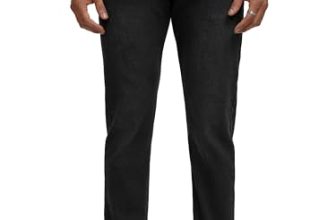 Highlander Men’s Tapered-Fit Mid-Rise Jeans | Clean & Polished Look | Structured Comfort | Everyday Style