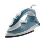 Bajaj MX 3 Neo Steam Iron | 1250 Watts Power For Faster Ironing | Vertical & Horizontal Ironing | Spray Function | Anti-Bacterial & Non-Stick Soleplate Coating | 2-Yr Warranty By Bajaj 【Blue】