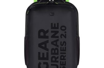 Gear Parker 23L Water Resistant Anti Theft Laptop Bag/Backpack for Men/Women – Black