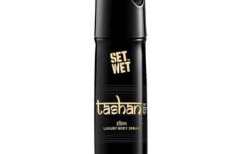 Set Wet Tashan Indian Luxury Body Spray I Long Lasting Body Spray for Men I Manly & Luxury Fragrance for Men, 150ml