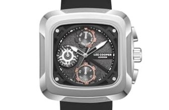Lee Cooper Multifunction Black Square Dial Men’s Watch – LC08012.361