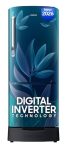 Samsung 183 L, 4 Star, Digital Inverter, Direct-Cool Single Door Refrigerator (RR20H28249U/NL, Paradise Bloom Blue, Base Stand Drawer, Single Touch Defrost, 2026 Model)