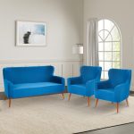 Amazon Brand – Solimo 5 Seater (3+1+1) Sofa Cover Set | One 3 Seater and Two 1 Seater Slip Covers | Universal Fit | Non-Slip Polyester and Spandex Fabric | Teal