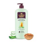 Bajaj Almond Drops Ultralight Body Lotion, 600 ml | Women and Men | Refreshing Hydration – Aloe Vera, Almond Oil & Vitamin E