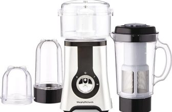 Morphy Richards (640141) 400 W Mixer Grinder(4 in 1 Blendmaster | 4 Jars | Black)