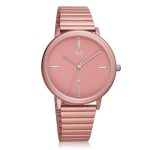 Fastrack Vyb Bliss Quartz Analog Pink Dial Pink Stainless Steel Strap Watch for Girls – FV60021KM04W