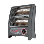 RR Signature ECOHEAT QUARTZ Room Heater 800 Watt | Low Power Consumption | Tip-over Protection | 2 Heating Rods for Quick Heating | Cool Touch Body| ISI Certified | 2 Year Warranty