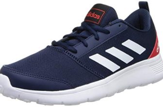 adidas Mens Adivat M Conavy/FTWWHT/VIVRED Sneaker – 9 UK (EX2050)