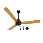Crompton Energion Hyperjet Smart 1200mm BLDC Ceiling Fan | Wi-Fi, Bluetooth & Remote | Alexa & Ok Google | BEE 5 Star Energy Rated | High Air Delivery | 2 Year Manufacturer Warranty | Light Pinewood