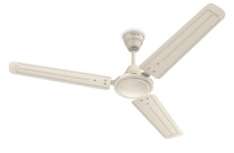 Goldmedal Vayu 400 1200 mm BEE Certified Star Rated Economy Ceiling Fan For Home and Office | Amazingly Efficient |Ultra High Speed |Better Air Circulation |2 years Warranty (Ivory)