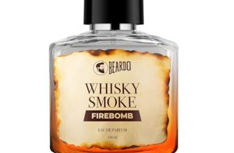 Beardo Whisky Smoke FIREBOMB Perfume for men, 100ml | Spicy, Woody scent | Long Lasting Mens Perfume | Best Date Night Eau de parfum for Men | Gift For Friends | Gift for Men