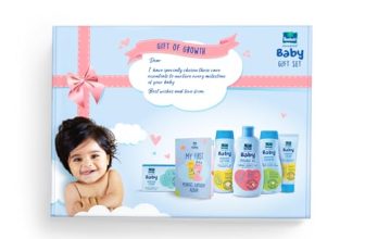 Parachute Advansed Baby Gift Pack with New Born Baby Essentials| 100% Virgin Coconut Oil | Pack of 6 with Milestone Booklet