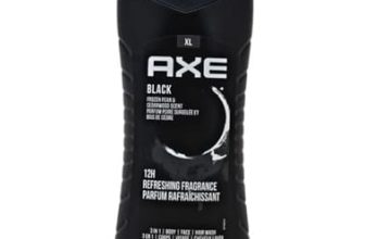 AXE Black 3 In 1 Body, Face & Hair Wash for Men, Long-Lasting Refreshing Frozen Pear Dermatologically Tested, 400ml