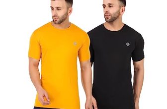 ELYYORK Regular Fit Men’s Causal T-Shirt| T-Shirt| Causal T-Shirt|T-Shirt for Daily Use|AJ-TS-38