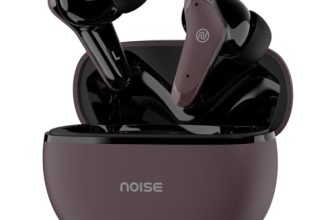 Noise Buds VS102 Plus Wireless Earbuds, Bluetooth Earbuds with 70H Playtime, Quad Mic ENC for Clear Calls, 11mm Drivers, Deep Bass, Instacharge, Bluetooth v5.3 (Deep Wine)