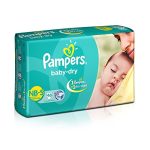Pampers Taped Baby Diapers, Small (SM), 46 count