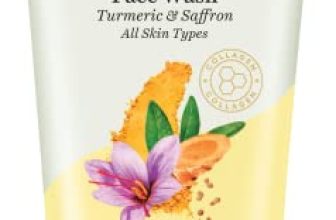 Biotique Ubtan & Collagen Face Wash for Tan Removal & Enhancing Skin Complexion – Gentle Exfoliation, Dead Skin Cell Removal| For Men & Women – 150ml