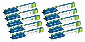 Crompton Laser Ray Neo 1 Feet 5W LED Batten| Energy Efficient Batten for Home | Warm White | Pack of 10
