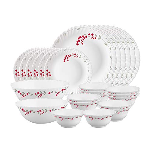 SignoraWare Secure N Store Borosilicate Glass Rectangular Container | Airtight Seal | Microwave Safe | Reheating & Baking | Stylish & Practical | Organized Fridge Storage (370ml | Clear)