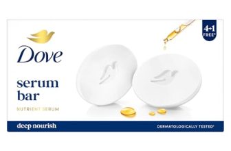 Dove Serum Bar | with Nutrient Serum | Deep Nourish | 625g (125g x 5)