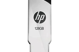HP v236w 128GB USB 2.0 Flash Drive/Pen Drive, Metal Silver