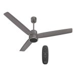 Havells FAB Voice BLDC 1200 mm Ceiling Fan|Direct Voice Command| 5 Star| Upto 65% Saving| Air Delivery: 235 cmm| Low Noise|4 Speed Mode| 380 RPM| 2 Years Manufacturer Warranty (Stone Grey)